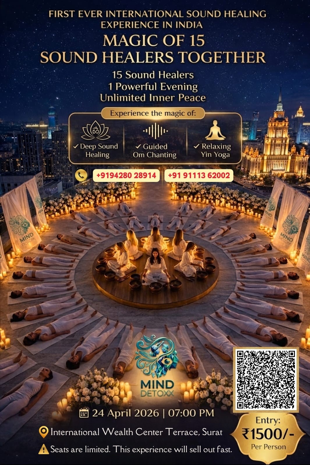 Magic of 15 Sound Healers Together